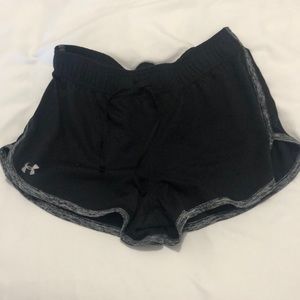 Black Under Armour shorts